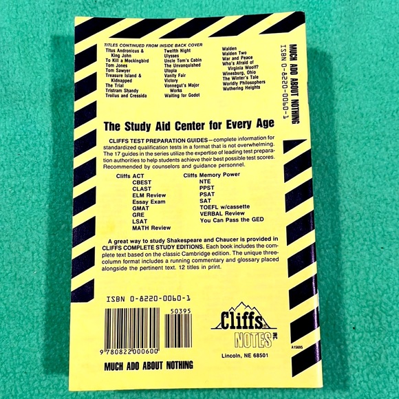 Cliffs Notes aka Cliff Notes 9 Book Bundle EXC - Picture 11 of 12